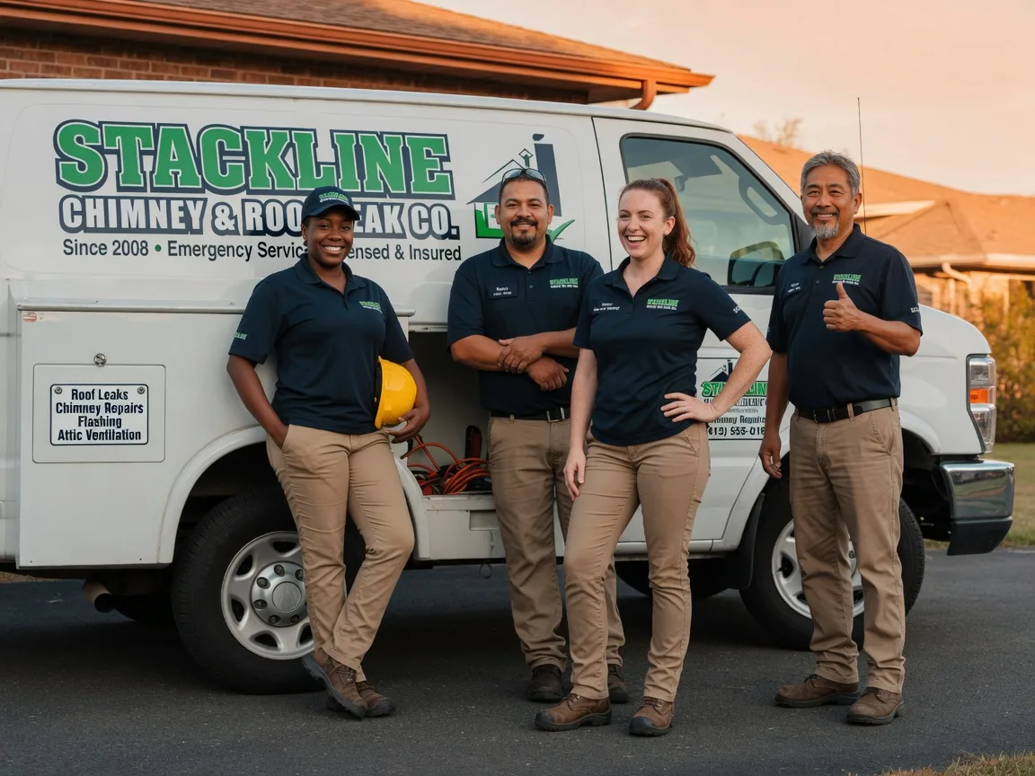 Chimney flashing repair company in Steilacoom, WA